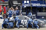 Jimmie Johnson (Hendrick) war oft an der Box