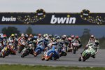 Die erste Rennrunde der Moto3