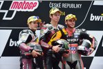 Mika Kallio, Esteve Rabat und Sandro Cortese 