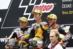 Mika Kallio, Esteve Rabat und Sandro Cortese 