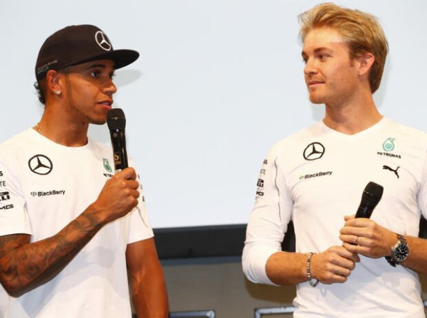 Lewis Hamilton, Nico Rosberg Lewis Hamilton, Nico Rosberg