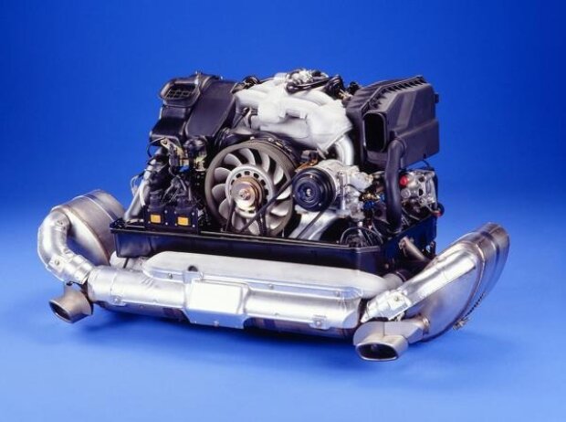 Porsche 911: luftgekühlter Motor im Typ 993 Porsche 911: luftgekühlter Motor im Typ 993
