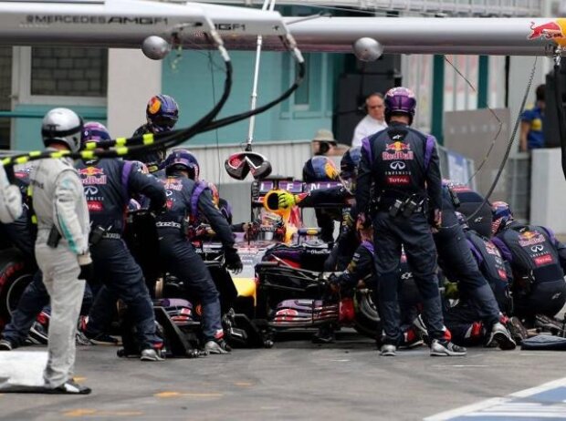 Sebastian Vettel, Boxenstopp Sebastian Vettel, Boxenstopp