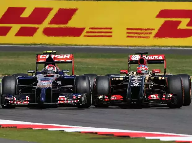 Daniil Kwjat, Romain Grosjean Titel-Bild zur News: Daniil Kwjat, Romain Grosjean