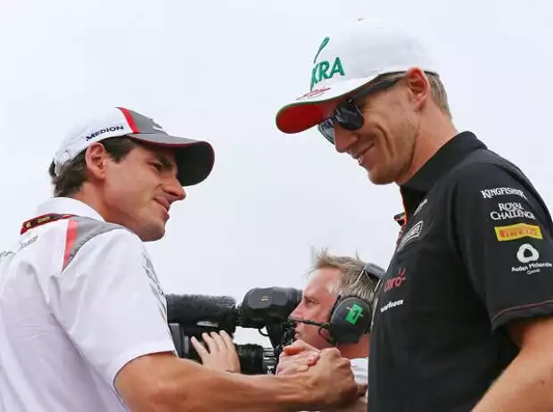 Adrian Sutil, Nico Hülkenberg Titel-Bild zur News: Adrian Sutil, Nico Hülkenberg