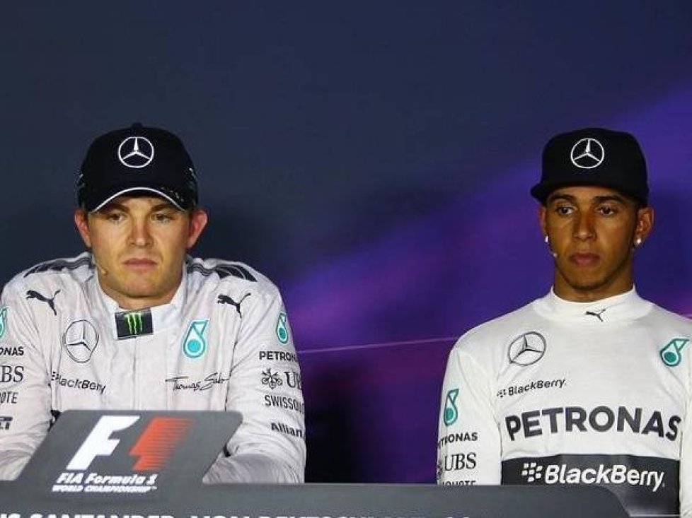 Nico Rosberg, Lewis Hamilton