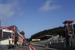 Die alte Boxengasse in Spa-Francorchamps