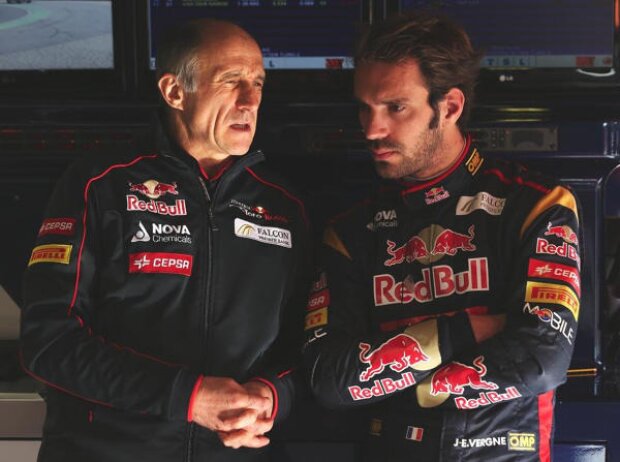 Jean-Eric Vergne, Franz Tost Jean-Eric Vergne, Franz Tost