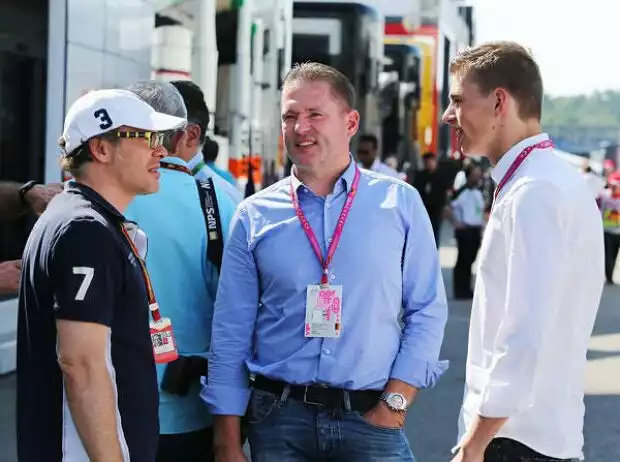 Jacques Villeneuve, Jos Verstappen, Max Verstappen Titel-Bild zur News: Jacques Villeneuve, Jos Verstappen, Max Verstappen