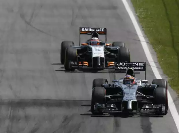 Jenson Button, Nico Hülkenberg Titel-Bild zur News: Jenson Button, Nico Hülkenberg