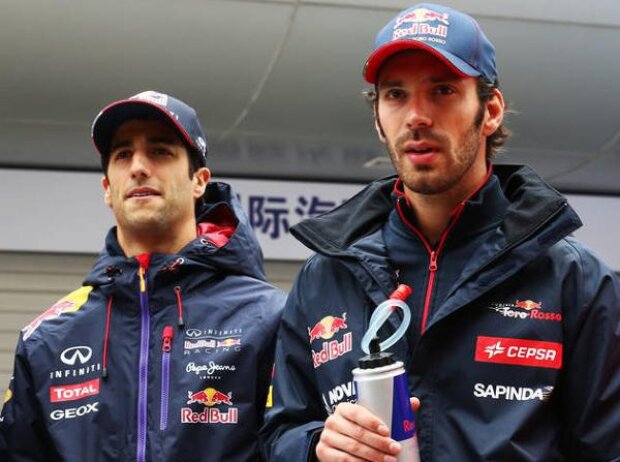 Daniel Ricciardo, Jean-Eric Vergne, Jules Bianchi Daniel Ricciardo, Jean-Eric Vergne, Jules Bianchi
