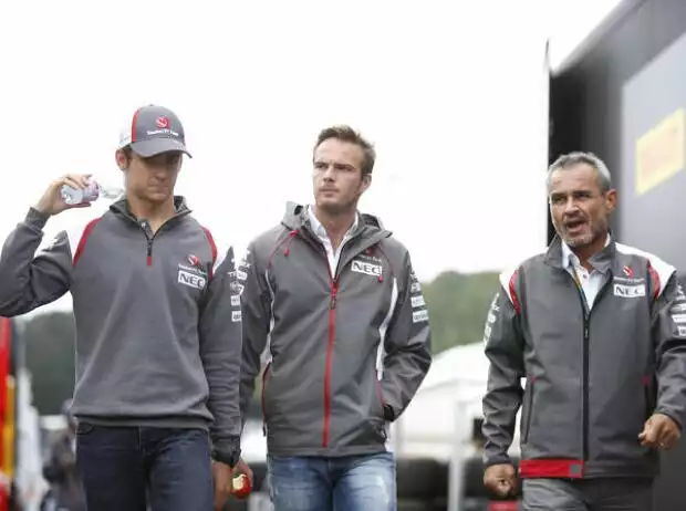 Esteban Gutierrez, Giedo van der Garde Titel-Bild zur News: Esteban Gutierrez, Giedo van der Garde