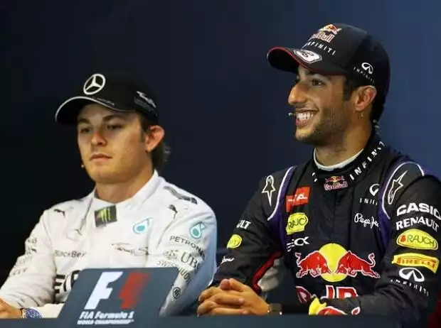 Titel-Bild zur News: Nico Rosberg, Daniel Ricciardo