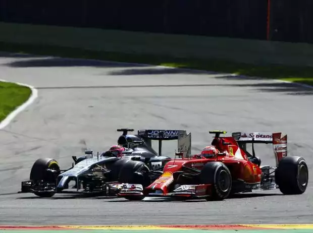 Jenson Button, Kimi Räikkönen Titel-Bild zur News: Jenson Button, Kimi Räikkönen