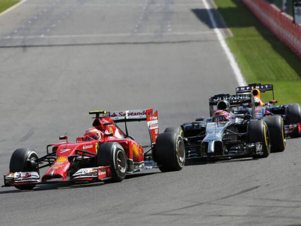 Kimi Räikkönen, Jenson Button