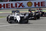 Felipe Massa (Williams), Adrian Sutil (Sauber) und Jean-Eric Vergne (Toro Rosso) 
