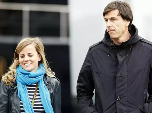 Susie Wolff, Toto Wolff Titel-Bild zur News: Susie Wolff, Toto Wolff