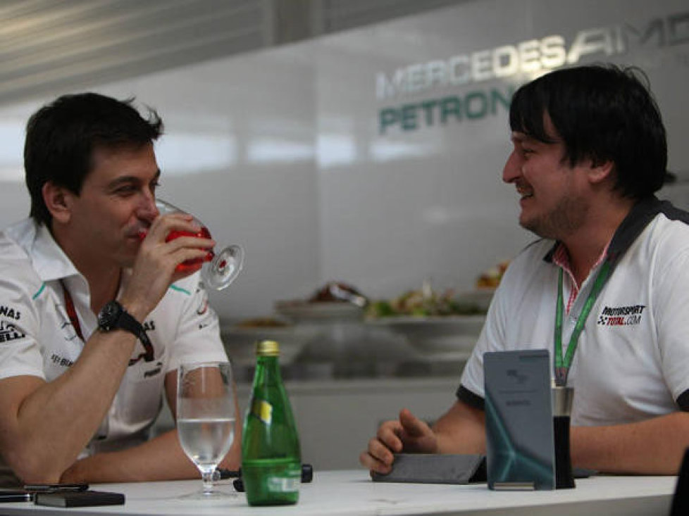 Toto Wolff und Christian Nimmervoll