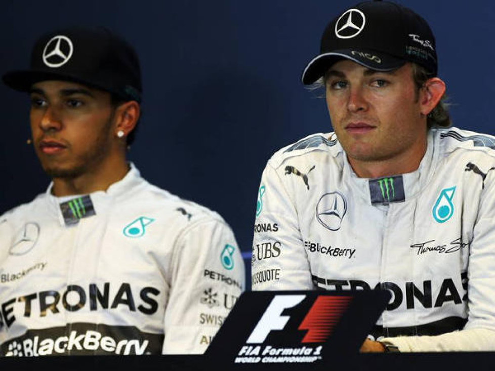 Nico Rosberg, Lewis Hamilton