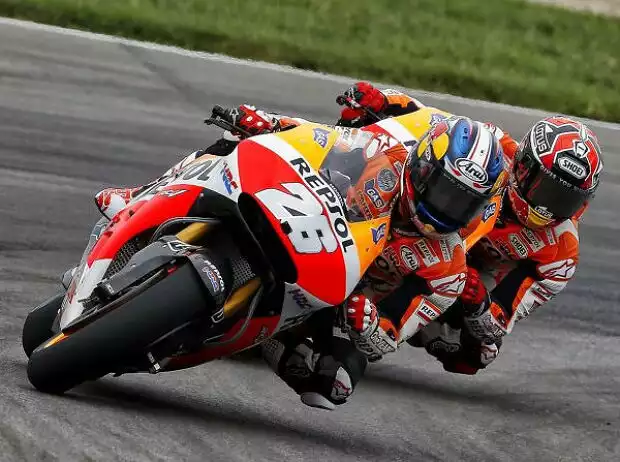 Daniel Pedrosa, Marc Marquez Titel-Bild zur News: Daniel Pedrosa, Marc Marquez