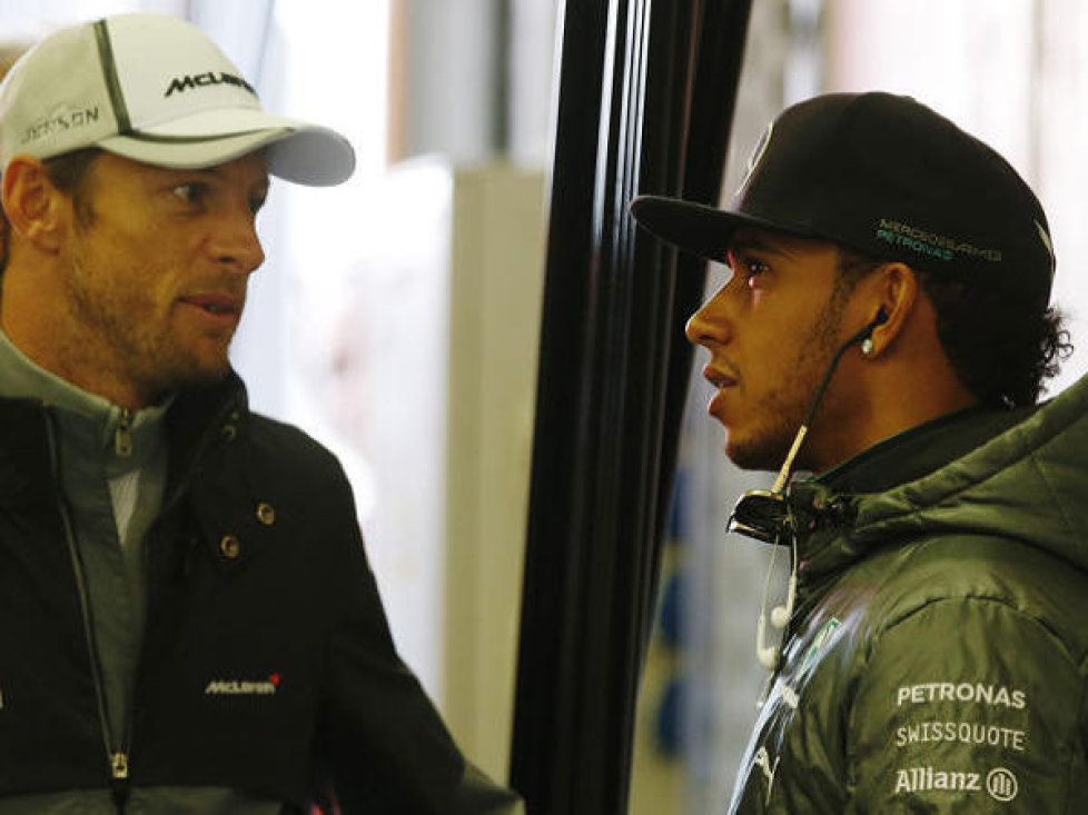 Jenson Button, Lewis Hamilton
