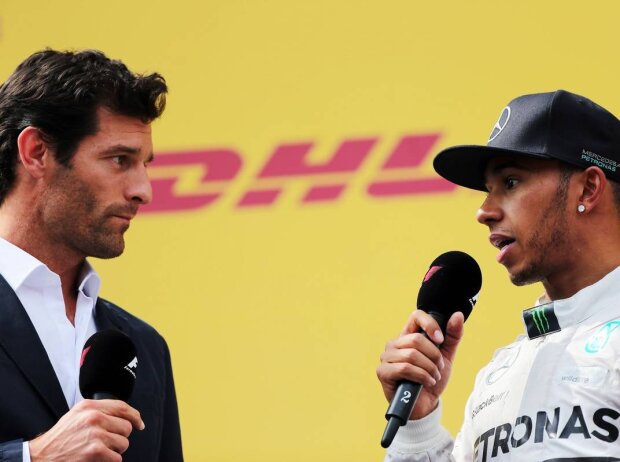 Titel-Bild zur News: Lewis Hamilton, Mark Webber