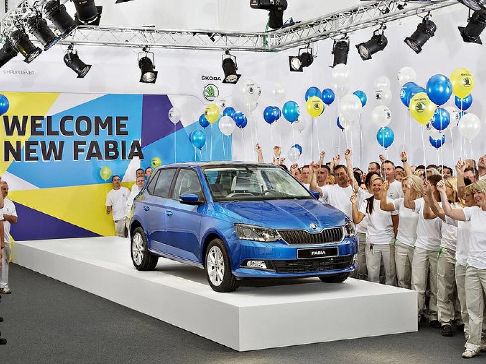 Produktionsstart des Skoda Fabia