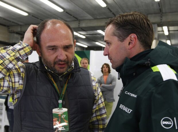 Colin Kolles und Christijan Albers Colin Kolles und Christijan Albers