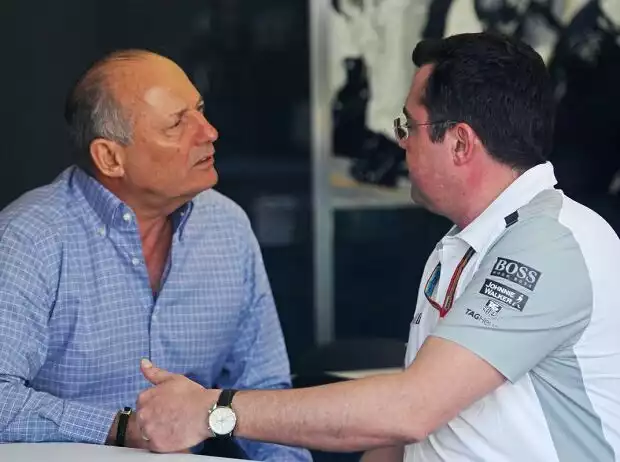 Ron Dennis, Eric Boullier Titel-Bild zur News: Ron Dennis, Eric Boullier