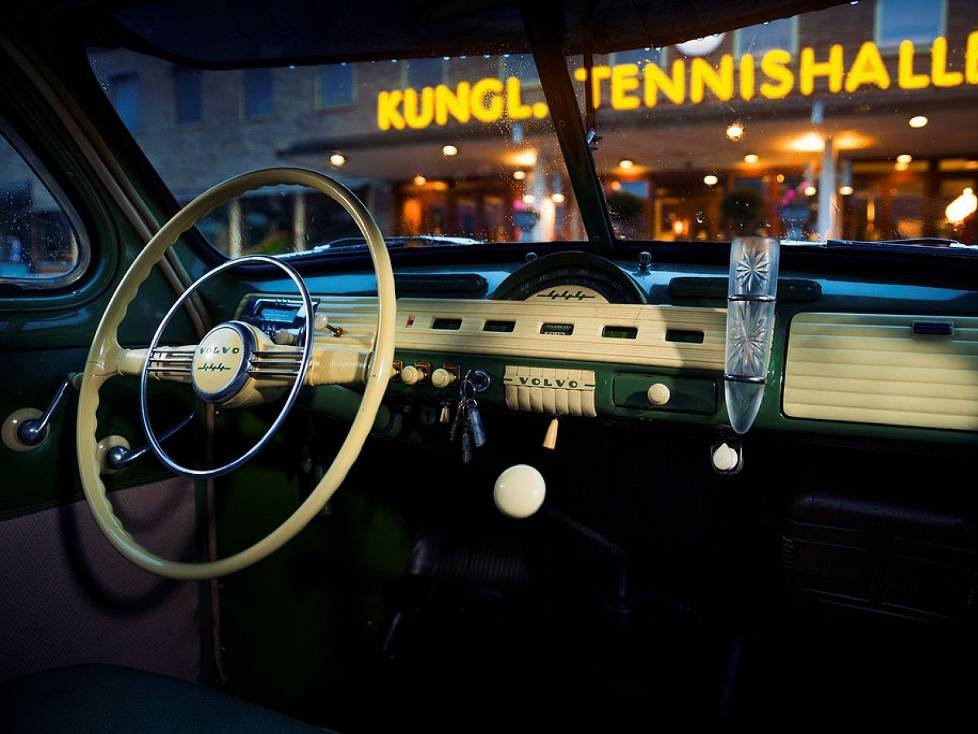 Cockpit Volvo PV 444 (1946)