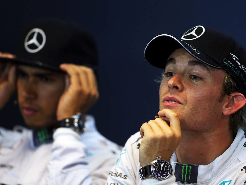 Nico Rosberg, Lewis Hamilton