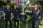 Simon Pagenaud, Helio Castroneves und Will Power - wer macht's?