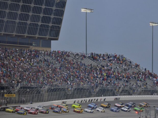 Start zum Sprint-Cup-Rennen in Atlanta 2013 Start zum Sprint-Cup-Rennen in Atlanta 2013
