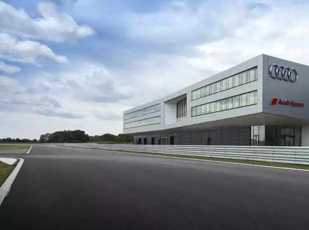 Audis Kompetenzcenter Motorsport in Neuburg Titel-Bild zur News: Audis Kompetenzcenter Motorsport in Neuburg
