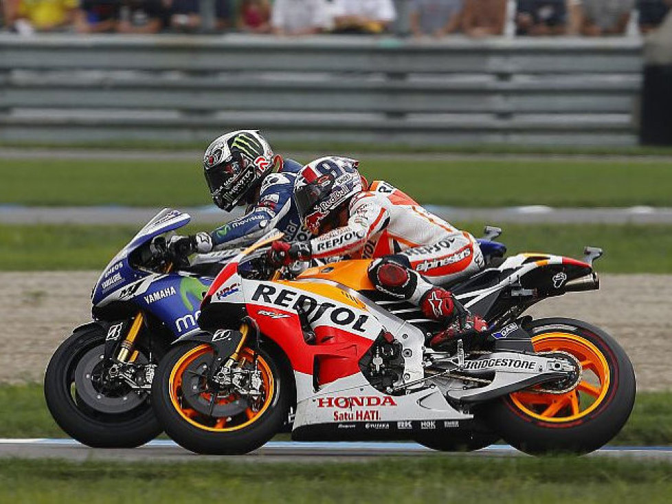 Marc Marquez, Jorge Lorenzo