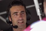 Dario Franchitti auf dem Ganassi-Kommandostand