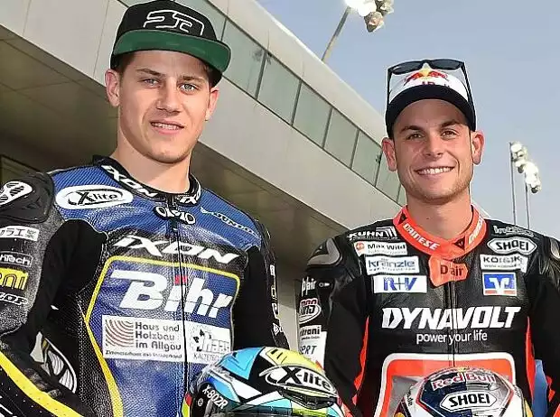 Marcel Schrötter, Sandro Cortese, Jonas Folger Titel-Bild zur News: Marcel Schrötter, Sandro Cortese, Jonas Folger
