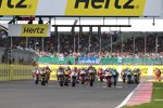 Start des Moto2-Rennens in Silverstone