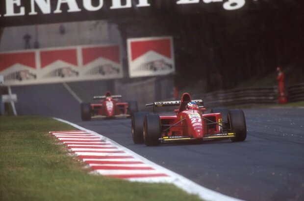 Jean Alesi Gerhard Berger Ferrari Scuderia Ferrari F1 ~Jean Alesi und Gerhard Berger ~ 