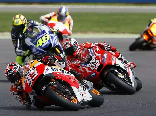 Marc Marquez, Andrea Dovizioso Titel-Bild zur News: Marc Marquez, Andrea Dovizioso