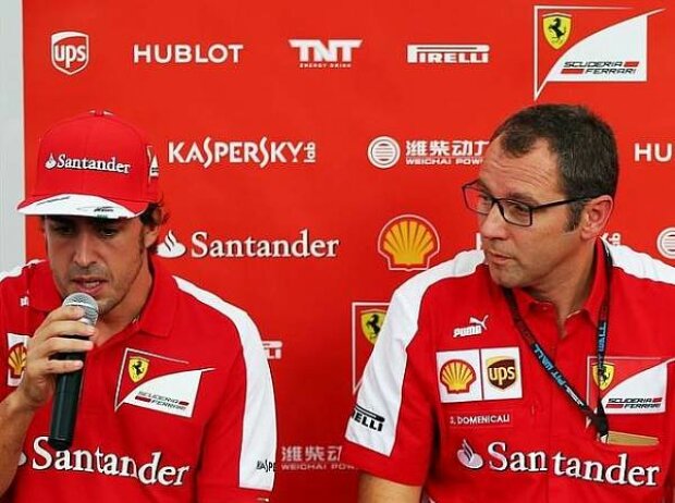 Stefano Domenicali, Fernando Alonso Stefano Domenicali, Fernando Alonso
