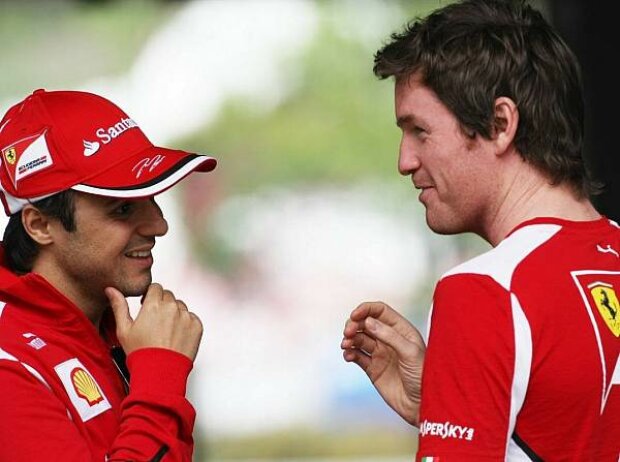 Felipe Massa und Rob Smedley