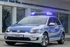 Bild zum Inhalt: Volkswagen bringt e-Golf in "Polizeiuniform"