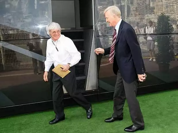 Bernie Ecclestone, Max Mosley Titel-Bild zur News: Bernie Ecclestone, Max Mosley