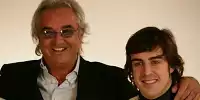 Bild zum Inhalt: Alonso: "Briatore kann der Formel 1 helfen"