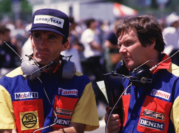 Frank Williams, Patrick Head 1986 Frank Williams, Patrick Head 1986