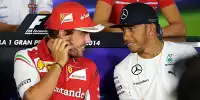 Bild zum Inhalt: Krieg der Sterne 2? Alonso hatte "kein Problem" mit Hamilton