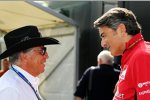 Mario Andretti und Marco Mattiacci (Ferrari) 