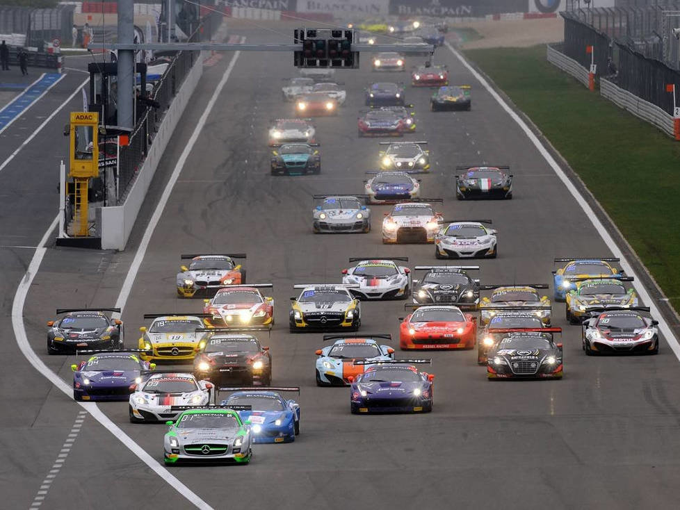 Start Blancpain1000 2013 Nürburgring