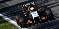 Bild zum Inhalt: Force India: Perez mit Top-10-Startplatz, Hülkenberg hadert